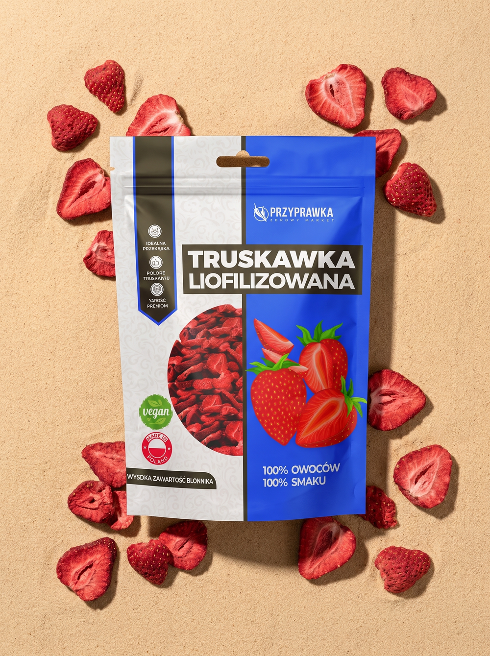 Freeze-Dried Strawberries